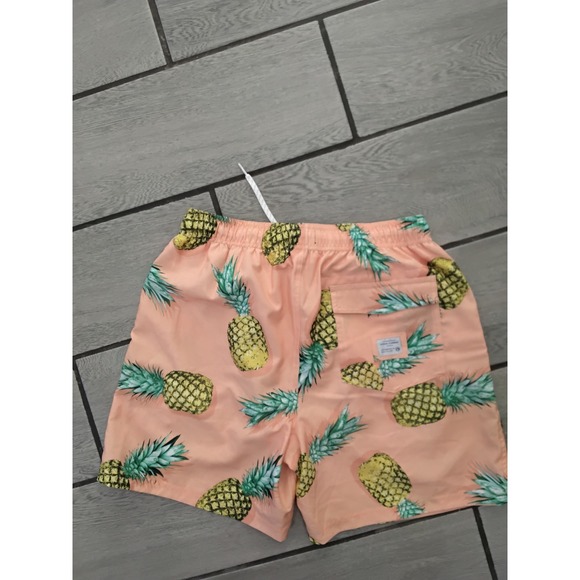 Ocean Current Mens Pineapple Print Swim Trunks Shorts Beach Summer - Picture 5 of 6